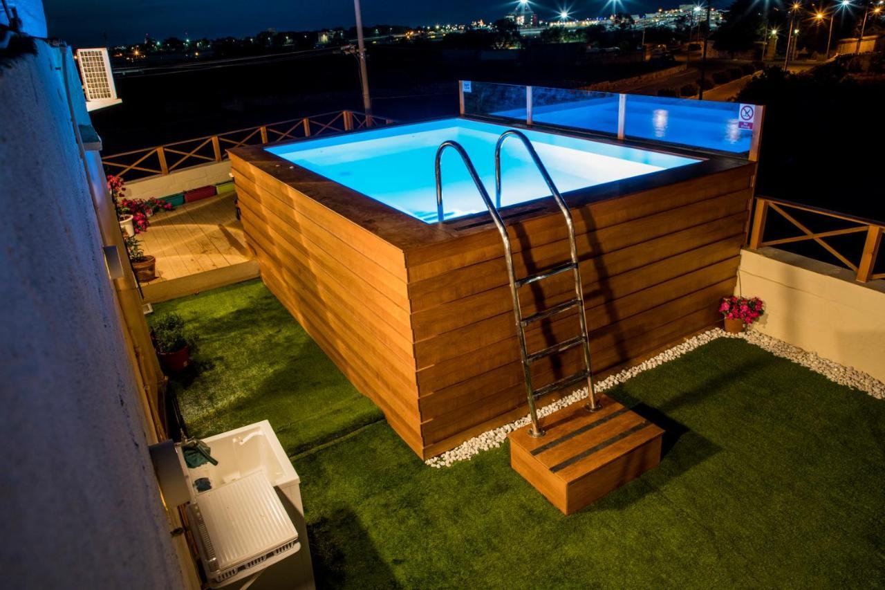 度假居 Tal-karmnu Entire House With Private Heated Pool And Jacuzzi Kirkop